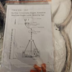 20.8'' Farmhouse Chandeliers for Dining Room, 5-Light Rustic Drum Chandelier, Vintage White Oak Metal Hanging Light Fixture, Industrial Pendant Lights