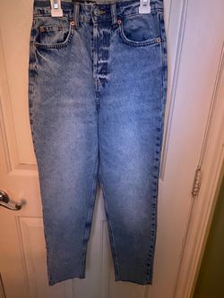 Size 2 High Waist Mom Jeans