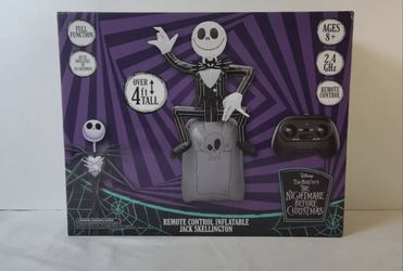 The Nightmare Before Christmas Remote Control Inflatable Jack