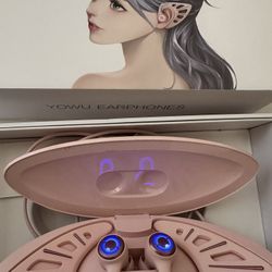 YOWU Elf Ear Headphones Pink Wireless
