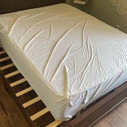 Queen Mattress With Mattress Protector 