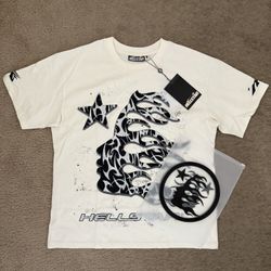 Hellstar Glitter P2P T-Shirt Black