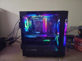 DELUX RGB mATX GIGABYTE GAMING PC RTX 3060 12GB