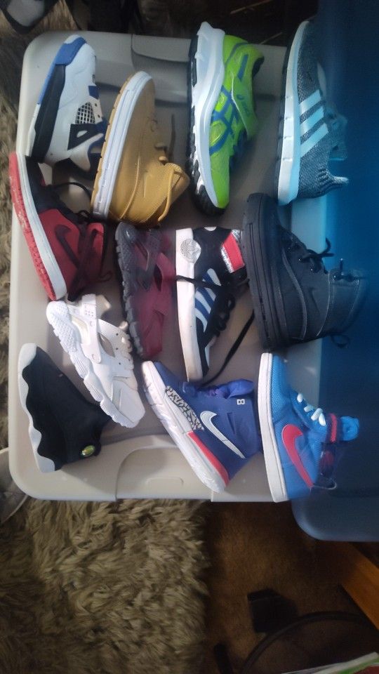 Kids Shoes Sizes 6-10 Mostly Jordans, ACG Boots, Retro Adidas More