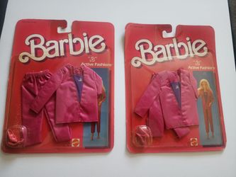 Mattel 1985 Barbie "B" ACTIVE FASHIONS