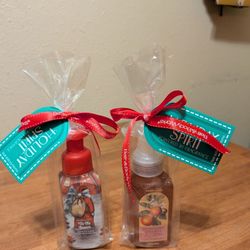 Bath And body Works Holiday Hand Soaps 