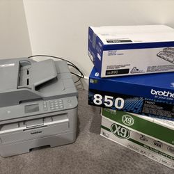 brother Printer and Replacement Cartridges $600 Total Value