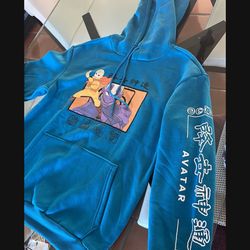 Avatar: The Last Airbender Hoodie – Teal Blue – Size L