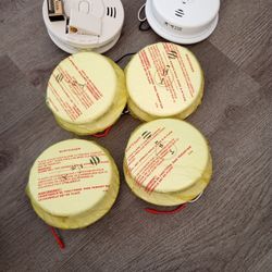 5 Kidde Smoke Alarms (5 ) + Kidde Smoke And Carbon Monoxide Alarm 