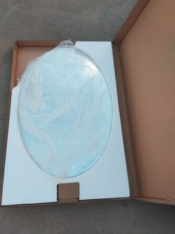 Hamilton Hills 24x36 Oval Gold Pivot Mirror