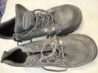Skechers Lace-Up Ankle Boots