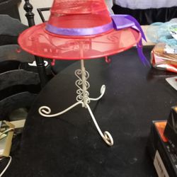 Red Hat Stand  Jewelry Holder