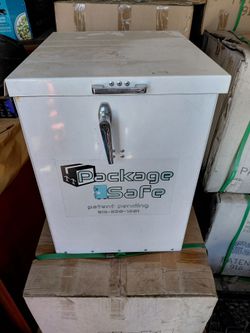 Package Safes, white, single or double