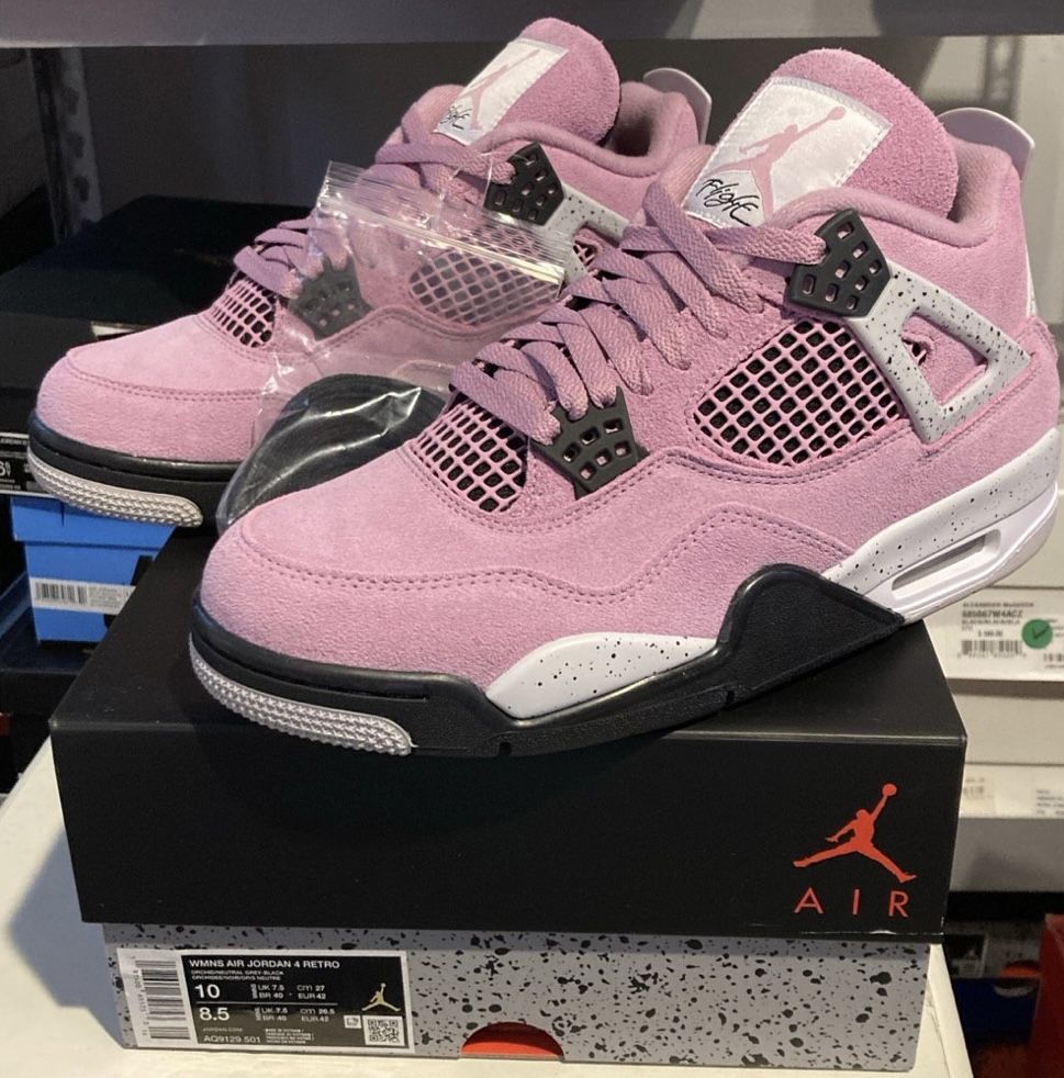 Jordan 4 Retro Orchid