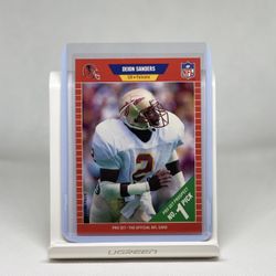 Deion Sander Rookie Card
