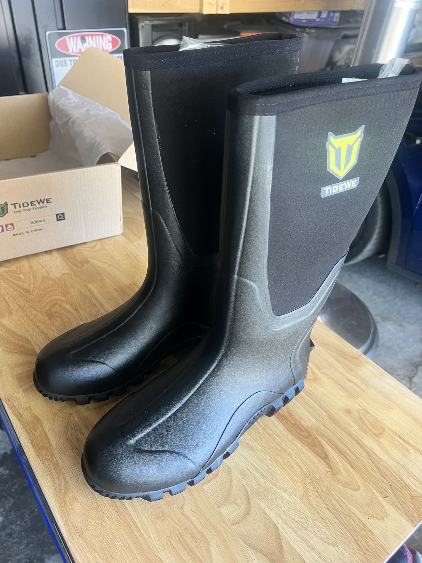 TideWe Men's Rain Boots