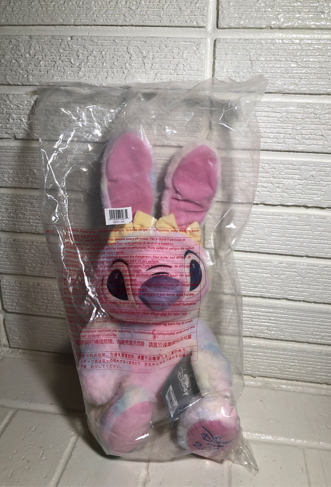 Disney Store 2020 Angel (Lilo & Stitch) Plush Bunny- 15” NWT