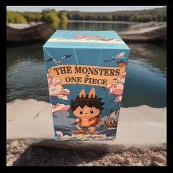 NIB Authentic POP MART LABUBU/THE MONSTERS×One Piece Series Jinbe / US Seller