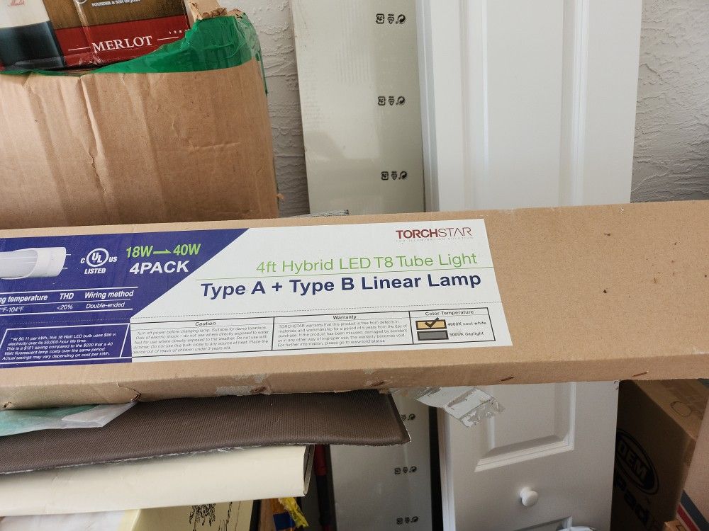 4 Foot LED T8 Tube Lights Type A& B