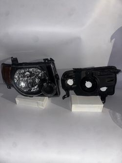 HL-OH-FESC08-BK-AM  2008-2012 Ford Escape Factory Style Headlights
