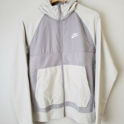 Nike Full Zip Fleece Hoddie Size Med& Large