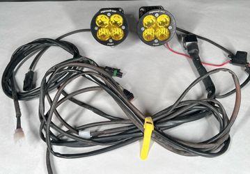 94-02 Dodge Ram Baja Design Squadron Pro Fog Lights Driving Combo w/ Wiring