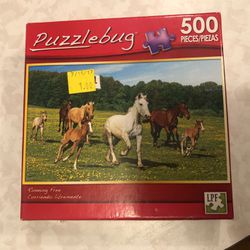 Horse Puzzle , Small Pieces, 500pc