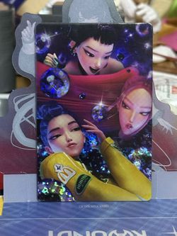 Huntrix Trio McDonald’s Trading Card- Kpop Demon Hunters