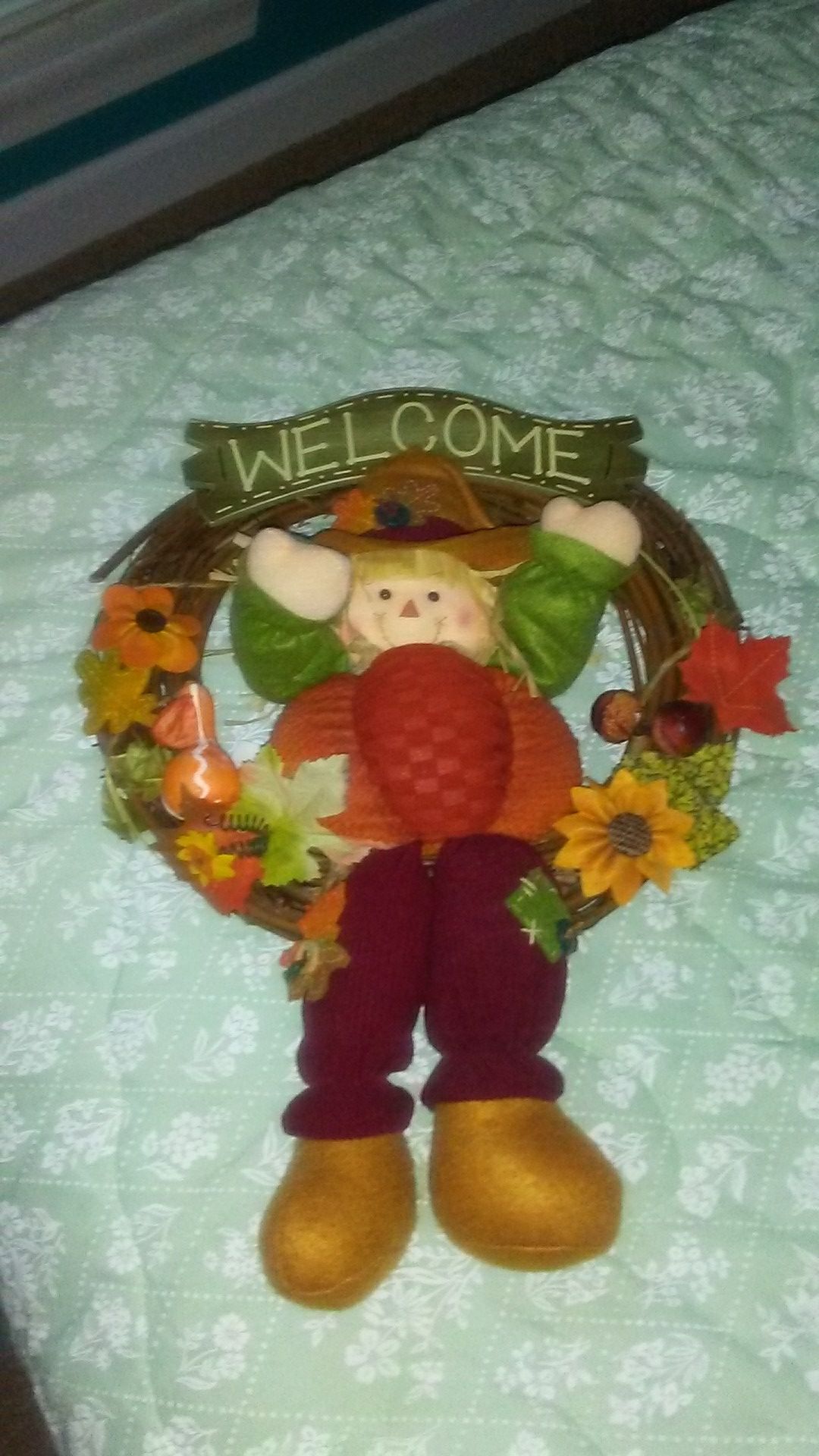 Fall Welcome Wreath