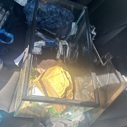 Fish tank 10 gallon With Pump