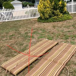 One Patio Furniture Cushion 6Foot Long