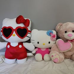 Hello Kitty Plushies & Teddy Bear