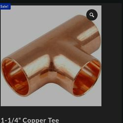 Copper Ts 1 1/4.. New