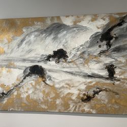 Large Abstract Landscape Painting