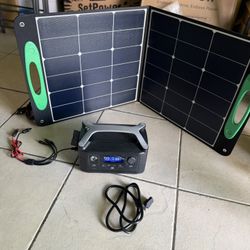 ECOFLOW RIVER EF4 PORTABLE POWER STATION 288W-FAST CHAGING +100W SOLAR PANEL  Take Outlets Anywhere: RIVER mini sports AC wall outlets, USB outlets & 