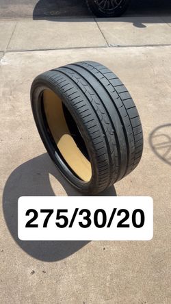 (1)275/30/20 Continental SportContact 6