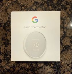 Google Nest Thermostat (Model GA01334-US in Snow)