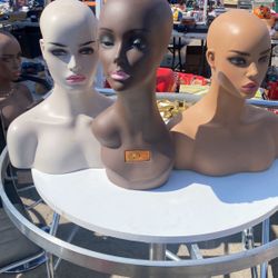 Mannequin Heads 25 each