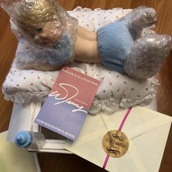 William Tung Collection porcelain doll johnathan model 91156