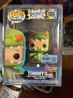 Funko rugrats tommy as reptar pop