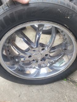 22in Rims With Tires