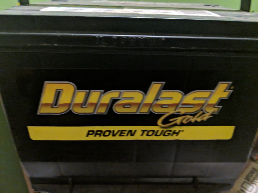 Duralast Gold (Proven tough) battery 700CCA
