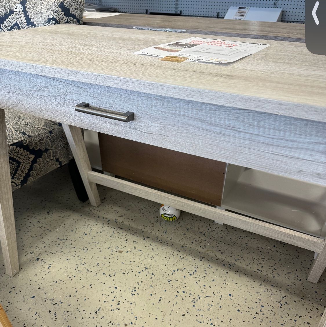 Paulo Wood Writing Desk with Drawer - Threshold