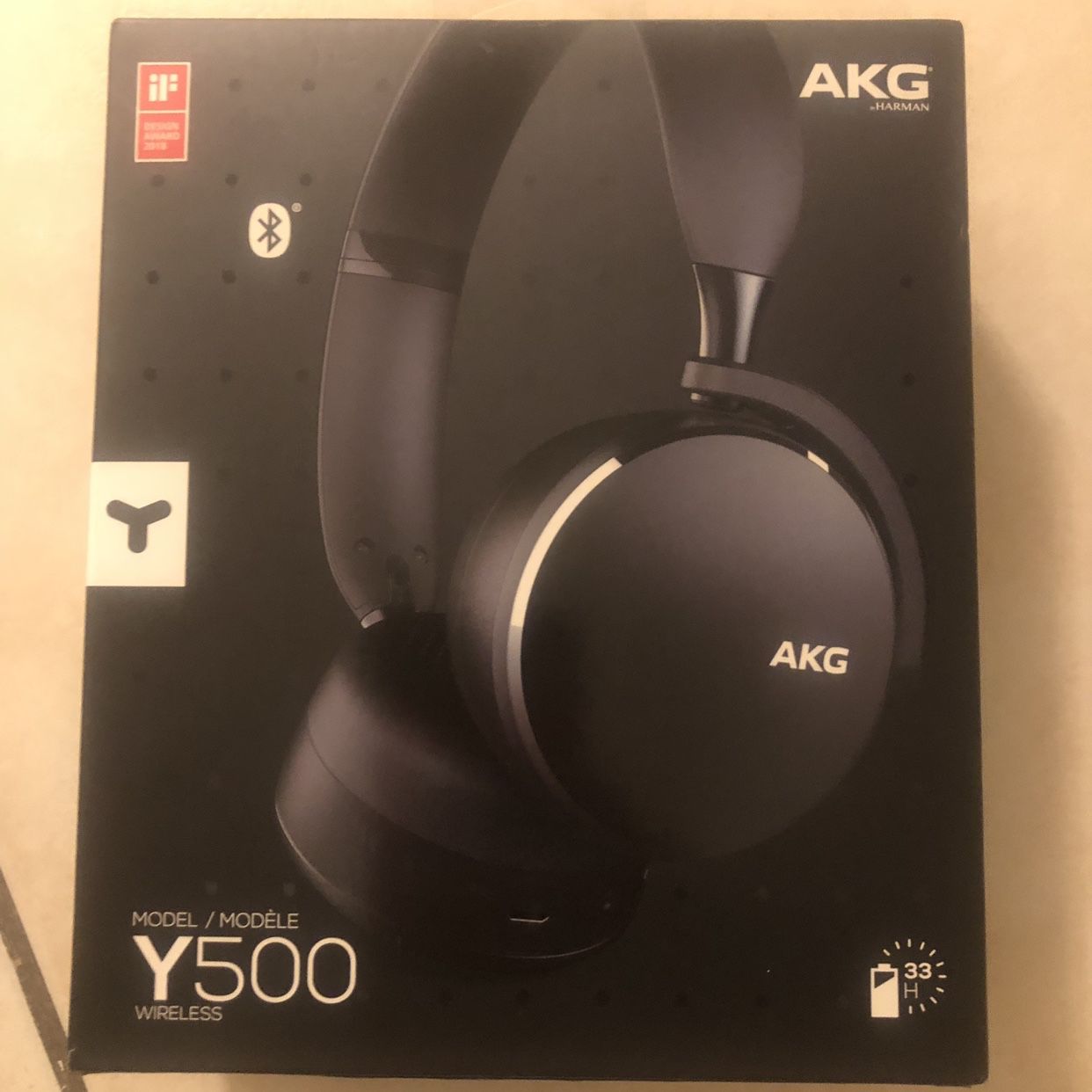 AKG Y500 Wired And Wireless headphones