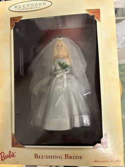 Blushing Bride, Barbie Ornament
