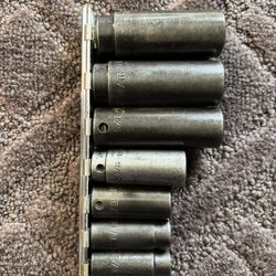 MAC - 3/8” Drive STD Deep Impact Sockets , 6 Points 