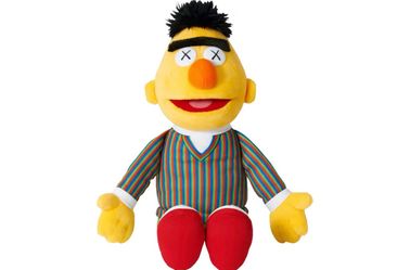 KAWS Sesame Street Uniqlo Bert Plush Toy
