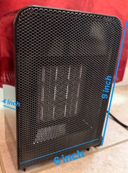 1500W Portable Ceramic Space Heater
