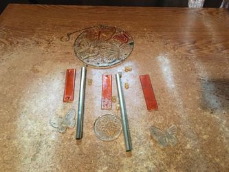 Glass butterflies windshine