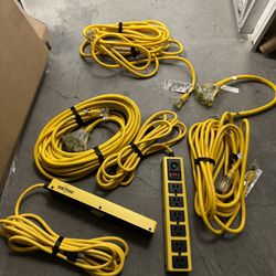 Yellowjacket 12 Gauge Extension Cord  - Various Sizes 